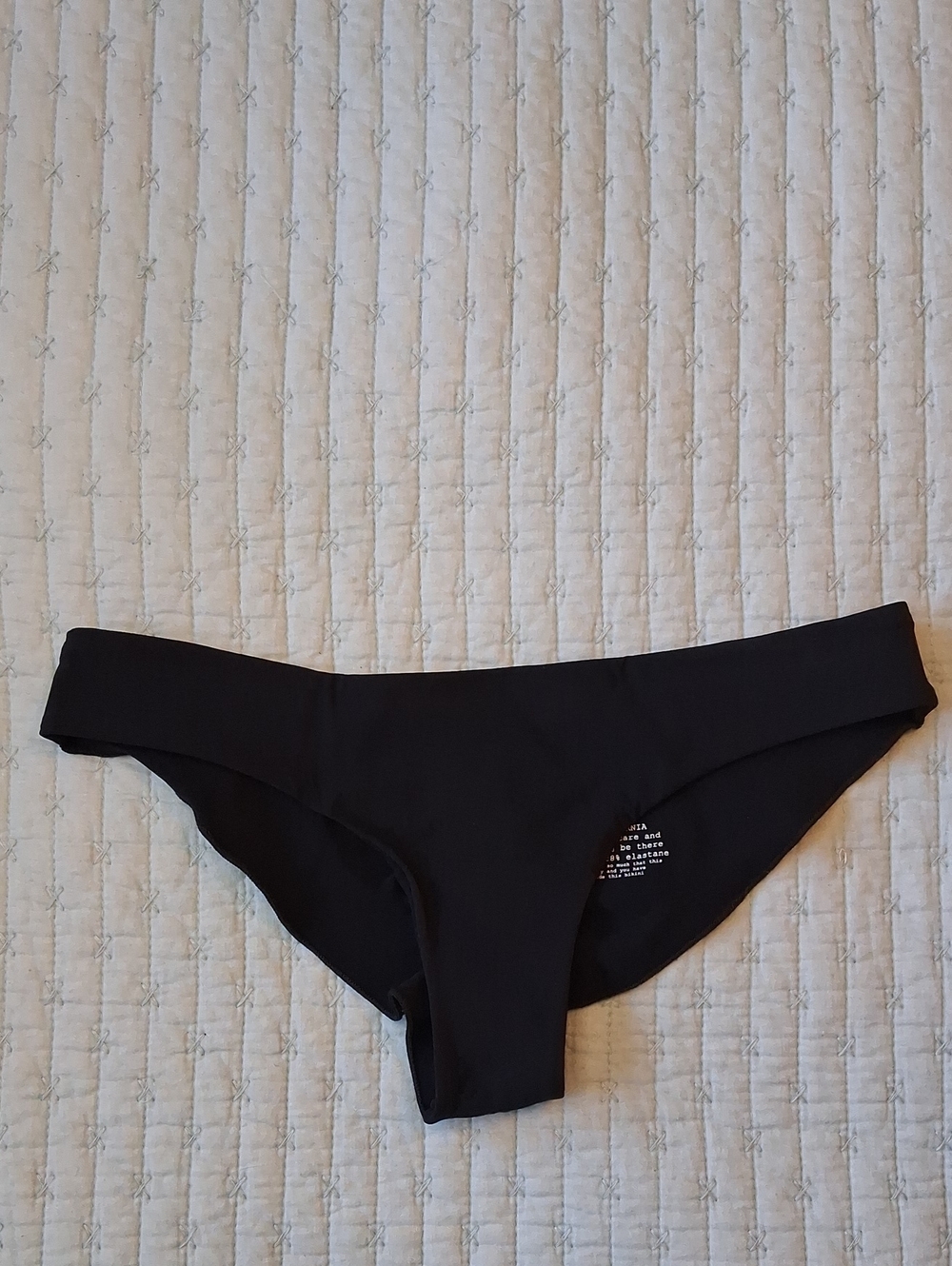 Boys + Arrows Black Kiki Bikini Bottoms